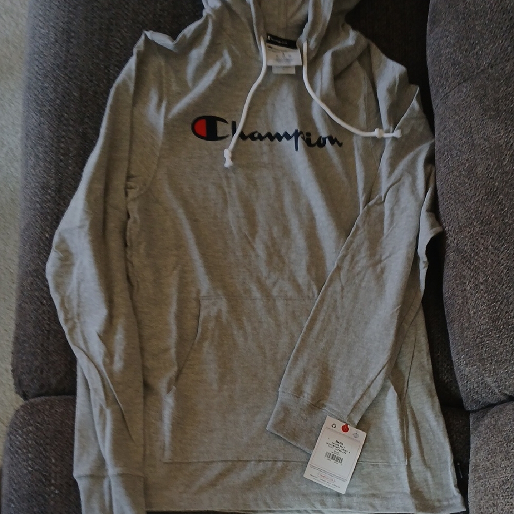Champion Gray Men's Hoodie Sweater